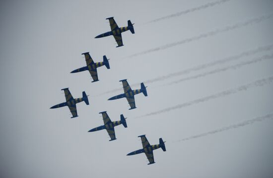 MAKS 2015 International Aviation and Space Salon closing day