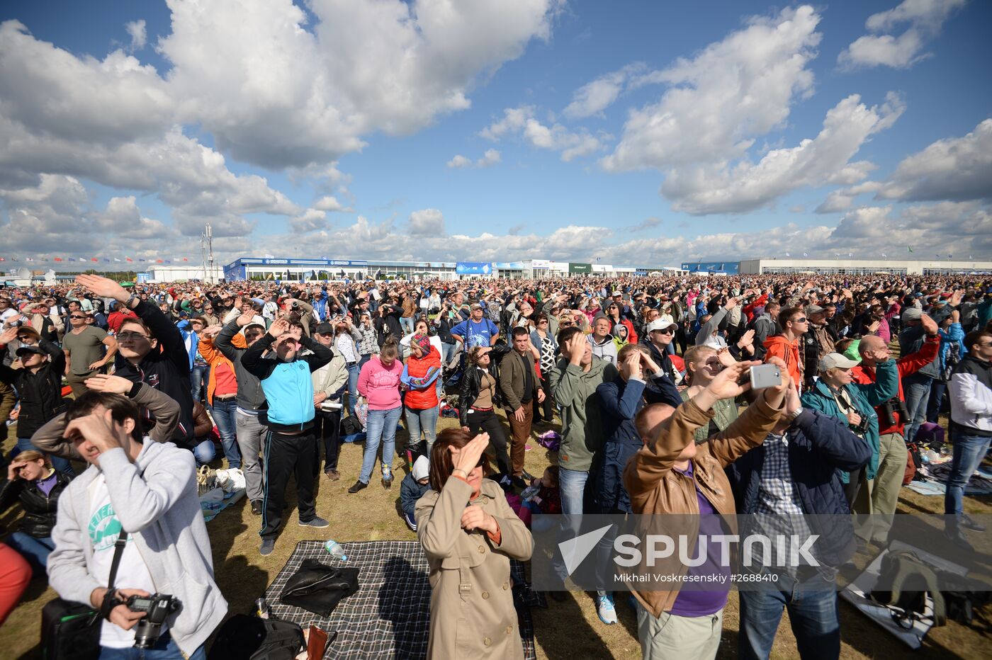 MAKS 2015 International Aviation and Space Salon closing day