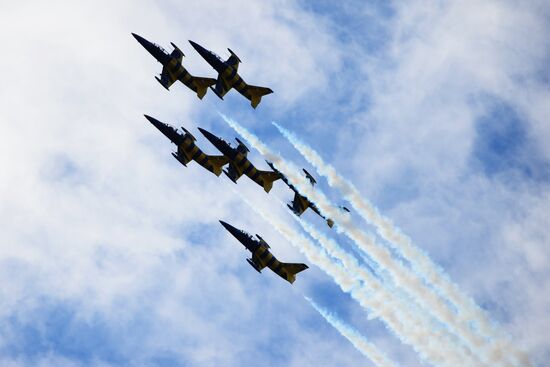 MAKS 2015 International Aviation and Space Salon closing day