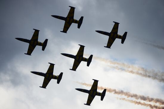 MAKS 2015 International Aviation and Space Salon closing day