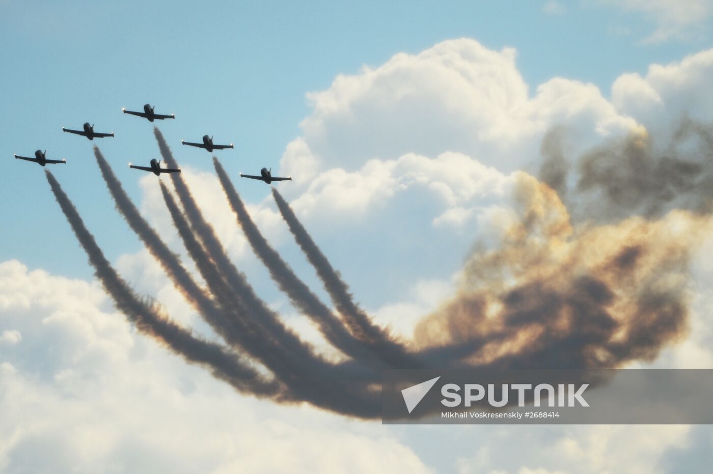 MAKS 2015 International Aviation and Space Salon closing day