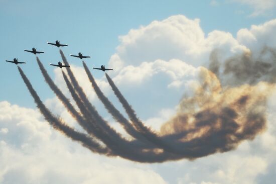 MAKS 2015 International Aviation and Space Salon closing day