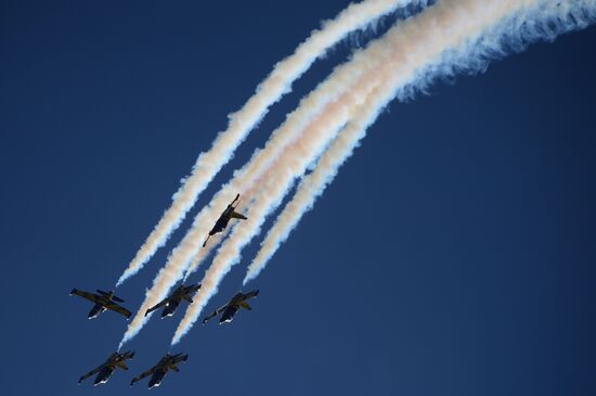 MAKS 2015 International Aviation and Space Salon closing day