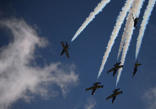 MAKS 2015 International Aviation and Space Salon closing day