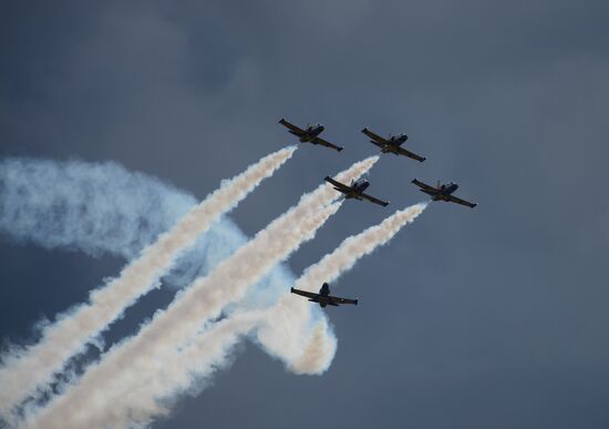 MAKS 2015 International Aviation and Space Salon closing day