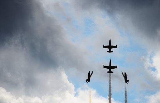 MAKS 2015 International Aviation and Space Salon closing day