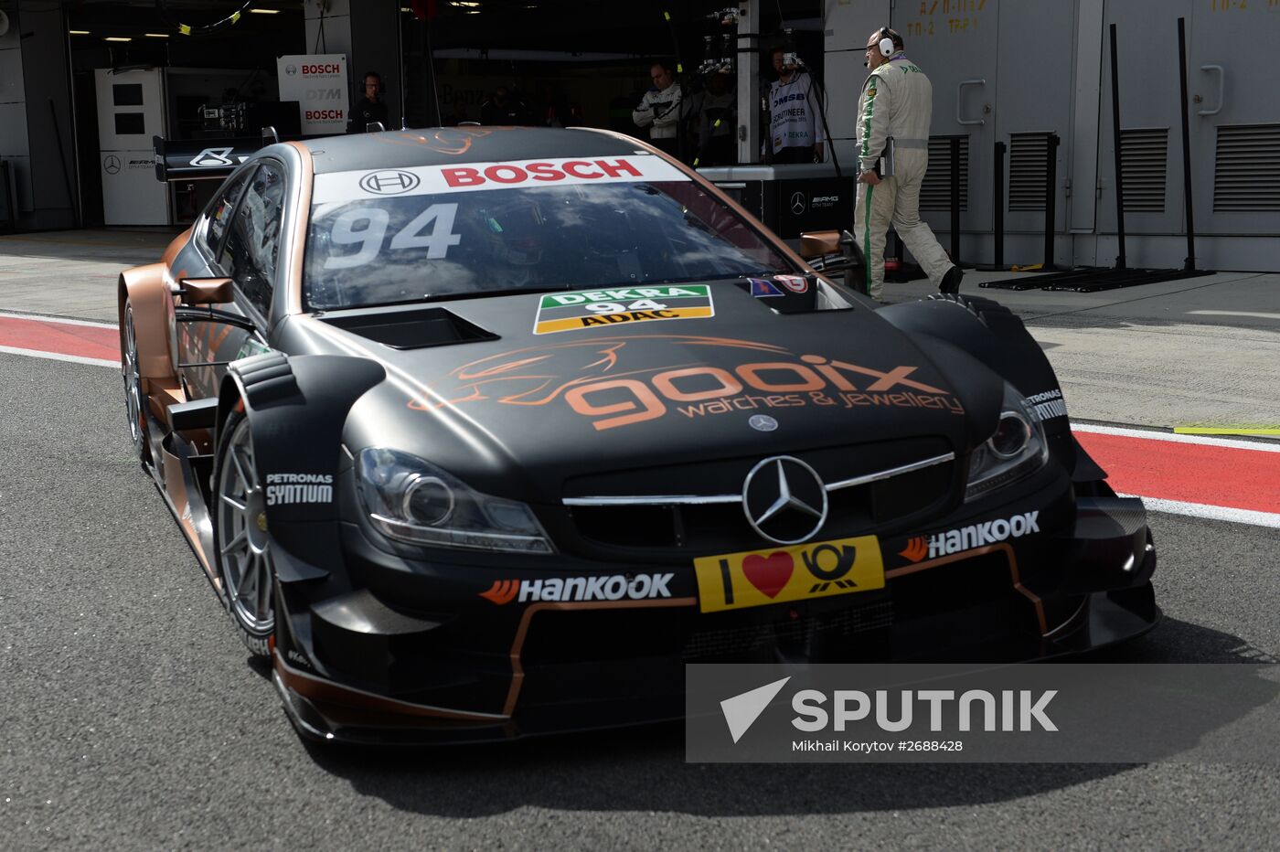 Auto racing. DTM. 6th round. Day Three