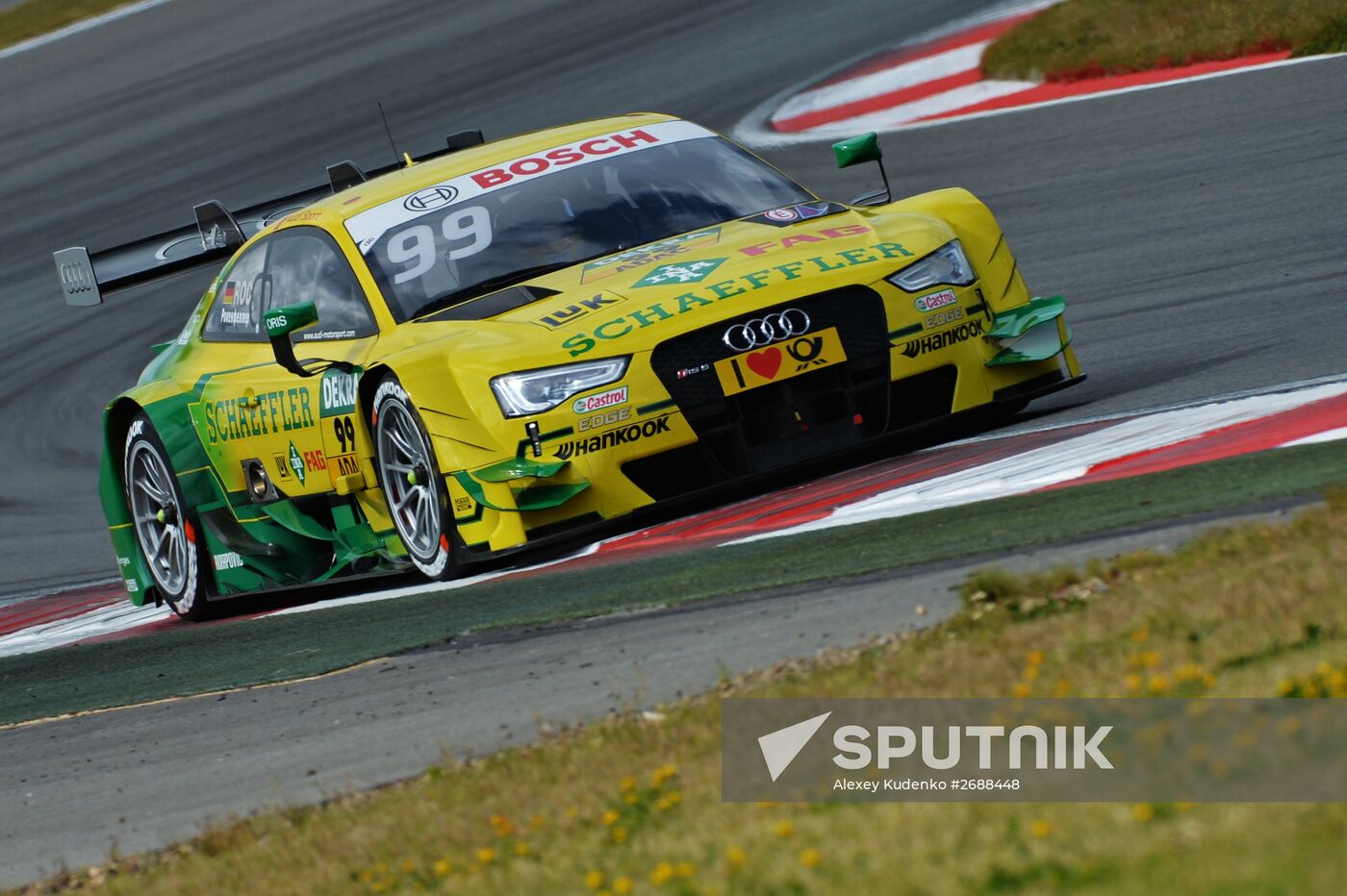 Auto racing. DTM. 6th round. Day Three