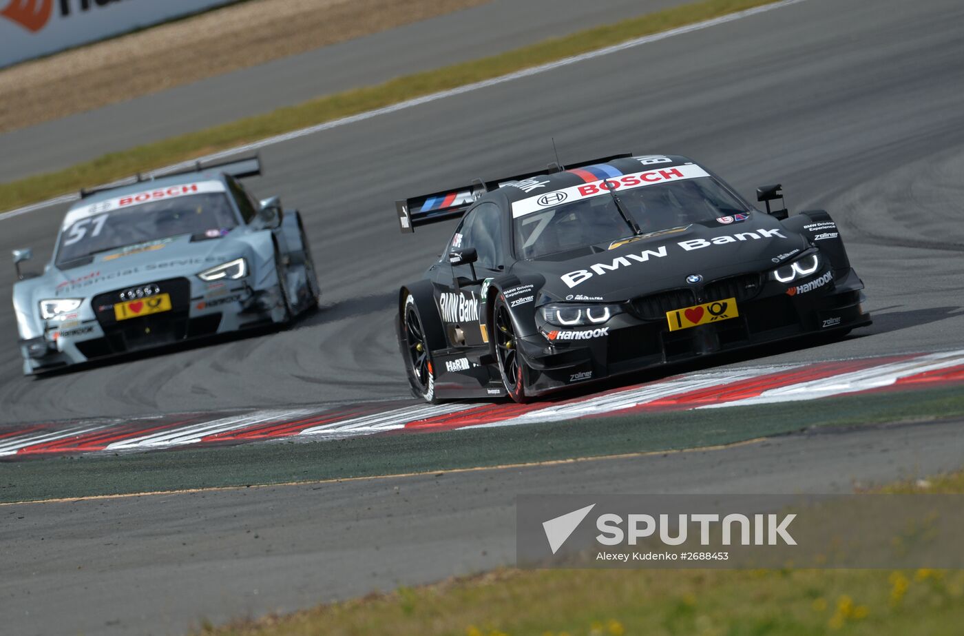 Auto racing. DTM. 6th round. Day Three
