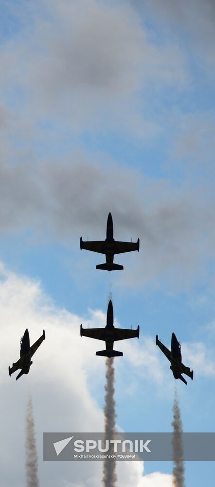 MAKS 2015 International Aviation and Space Salon closing day