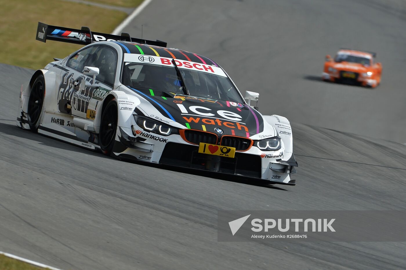 Auto racing. DTM. 6th round. Day Three