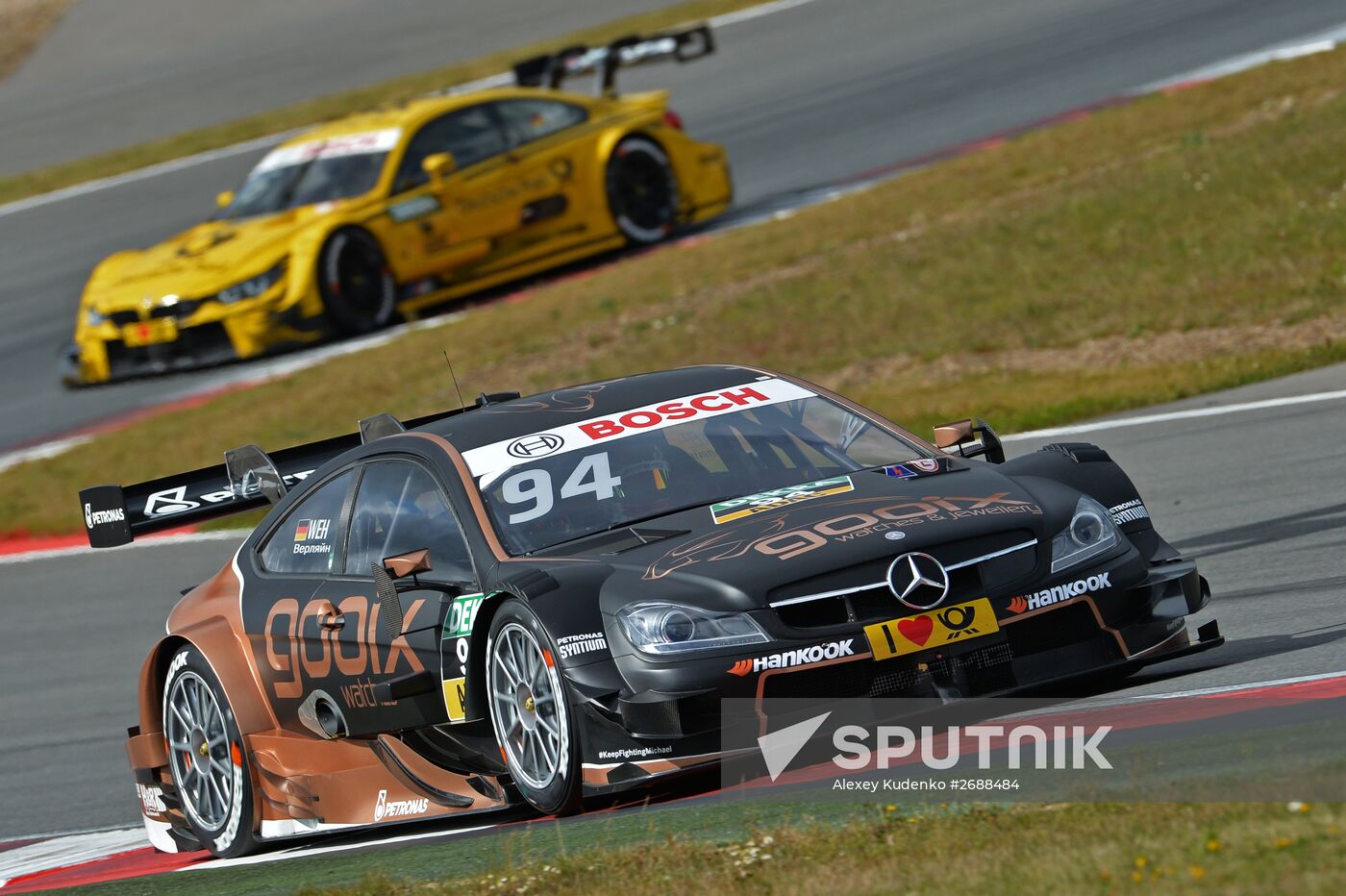 Auto racing. DTM. 6th stage. Day Three