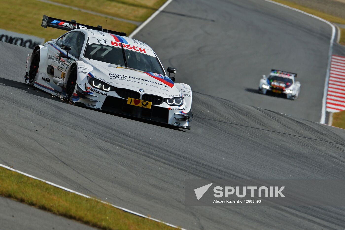 Auto racing. DTM. 6th round. Day Three
