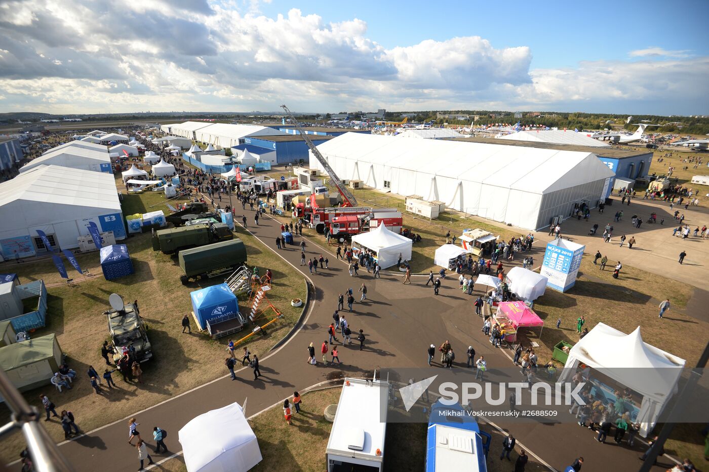 MAKS 2015 International Aviation and Space Salon closing day