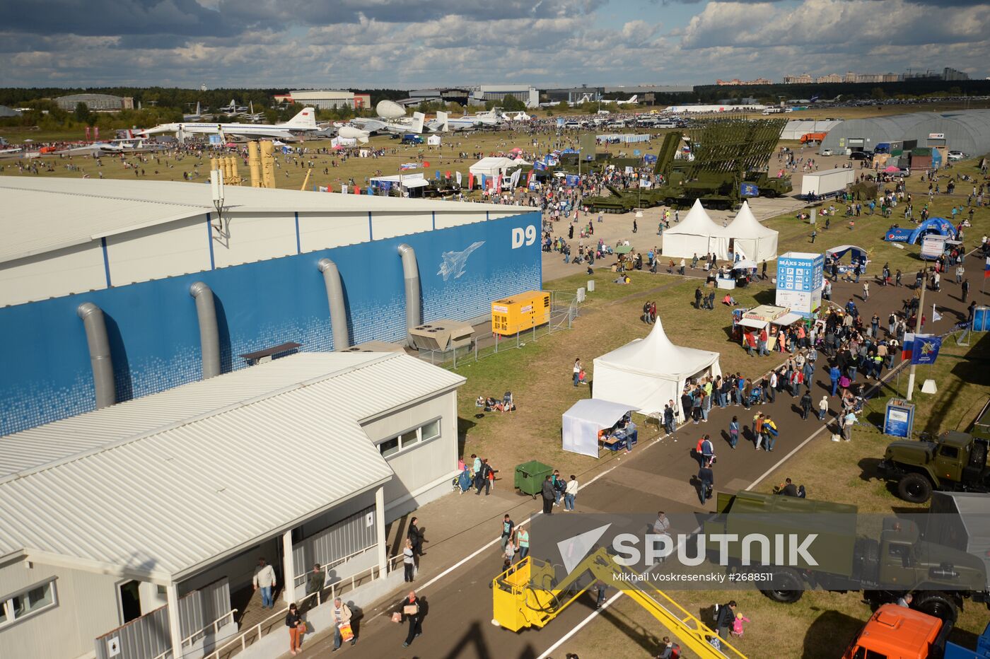 MAKS 2015 International Aviation and Space Salon closing day