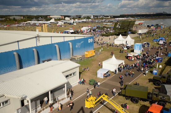 MAKS 2015 International Aviation and Space Salon closing day