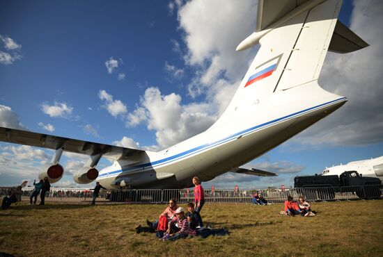 MAKS 2015 International Aviation and Space Salon closing day