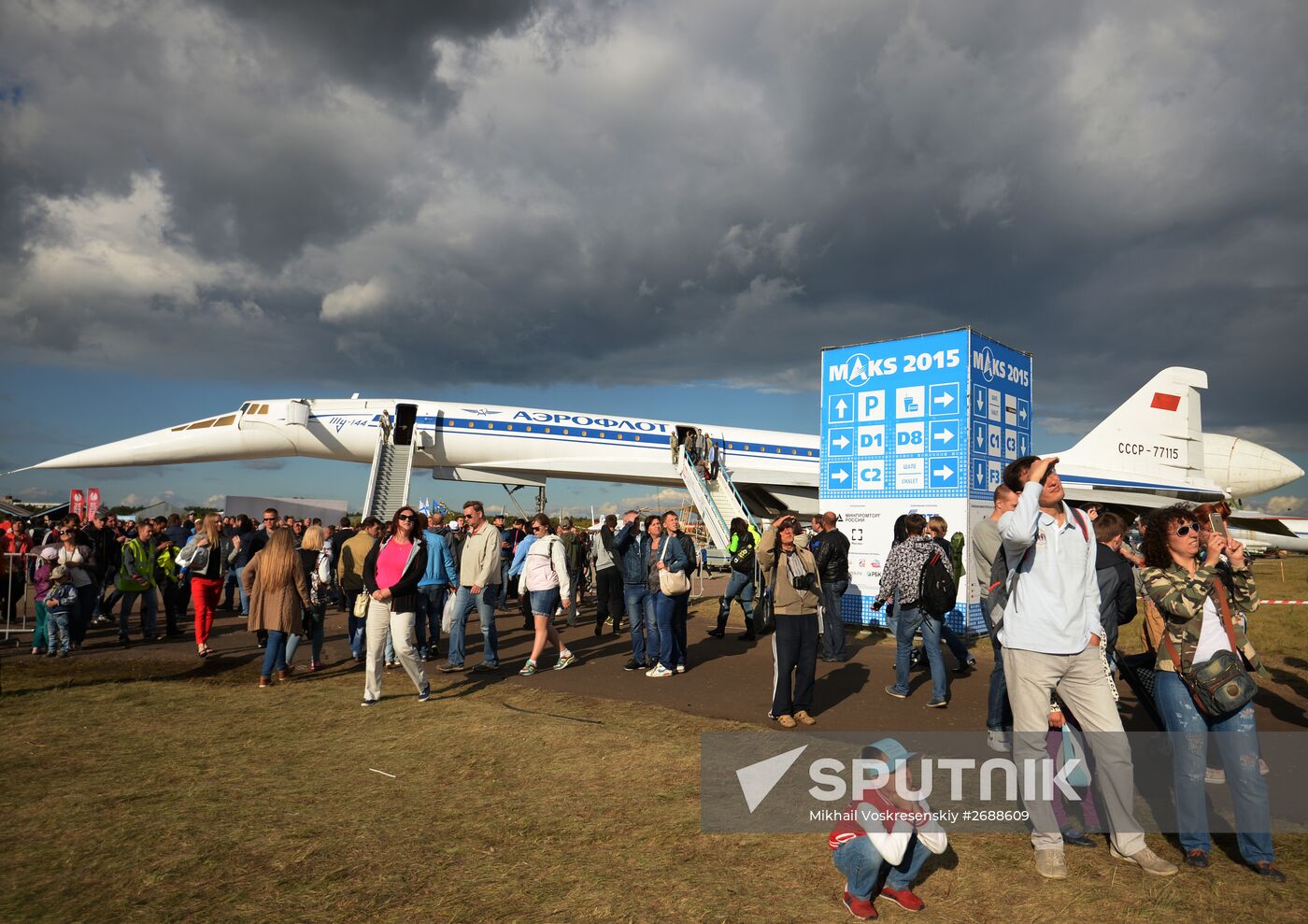 MAKS 2015 International Aviation and Space Salon closing day