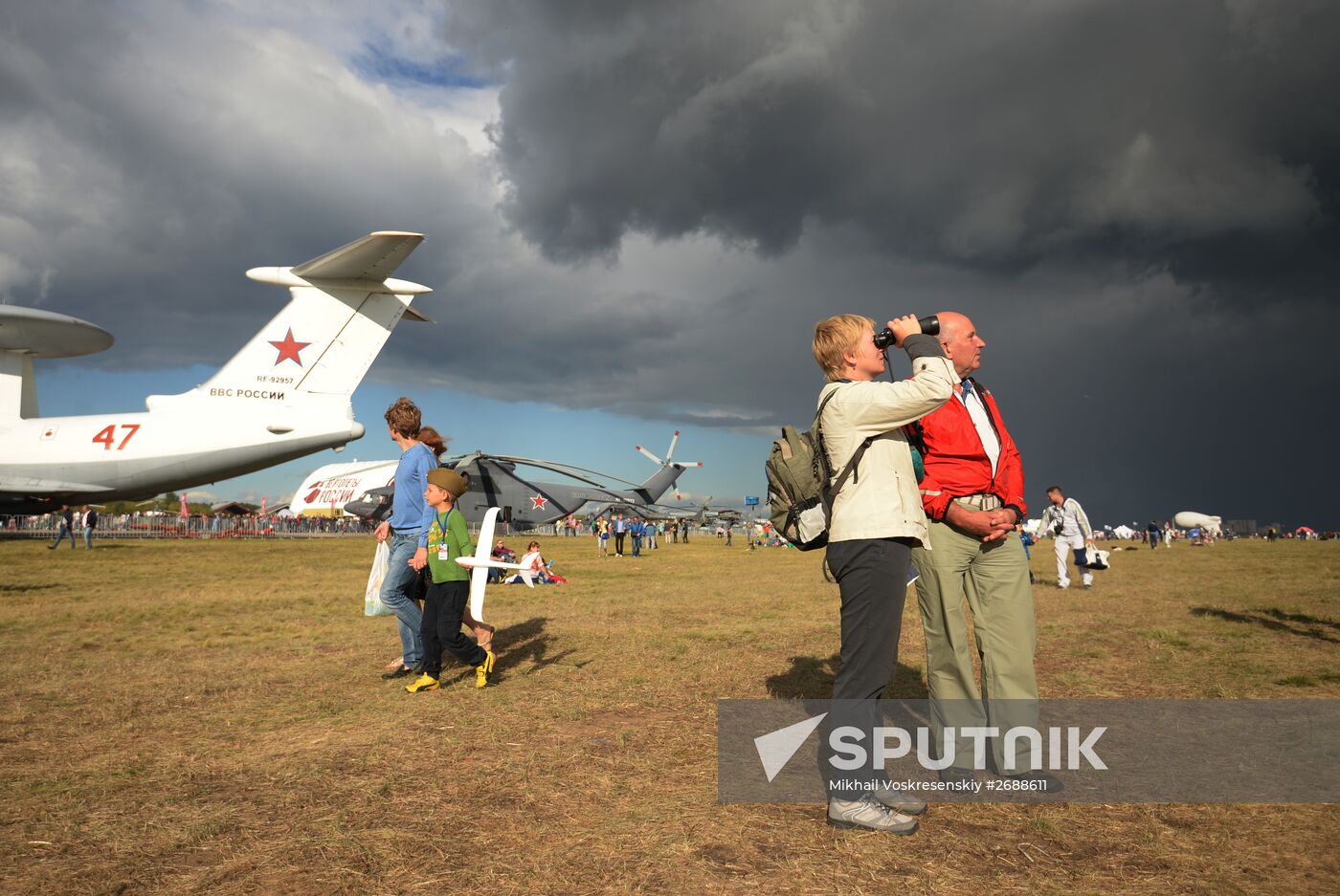 MAKS 2015 International Aviation and Space Salon closing day