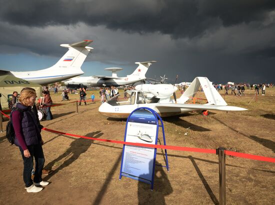 MAKS 2015 International Aviation and Space Salon closing day