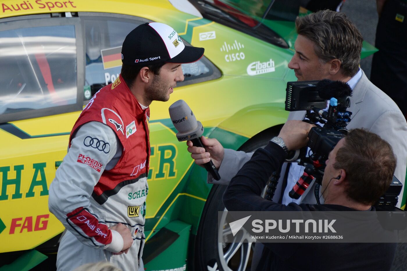 Auto racing. DTM. 6th round. Day Three