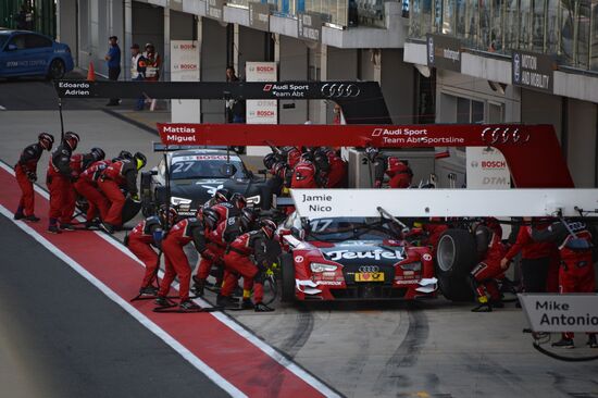 Auto racing. DTM. 6th stage. Day Three