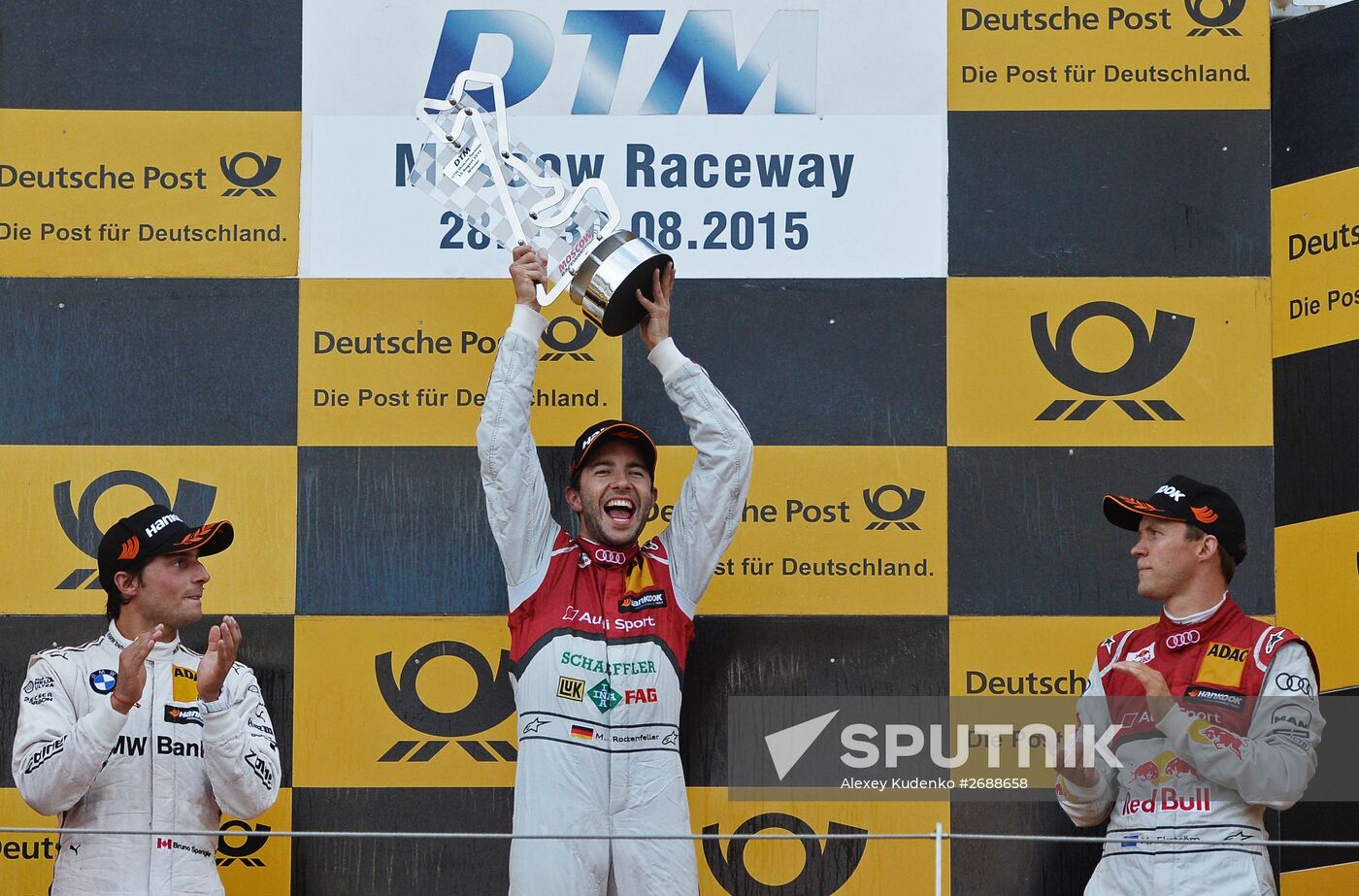 Auto racing. DTM. 6th stage. Day Three