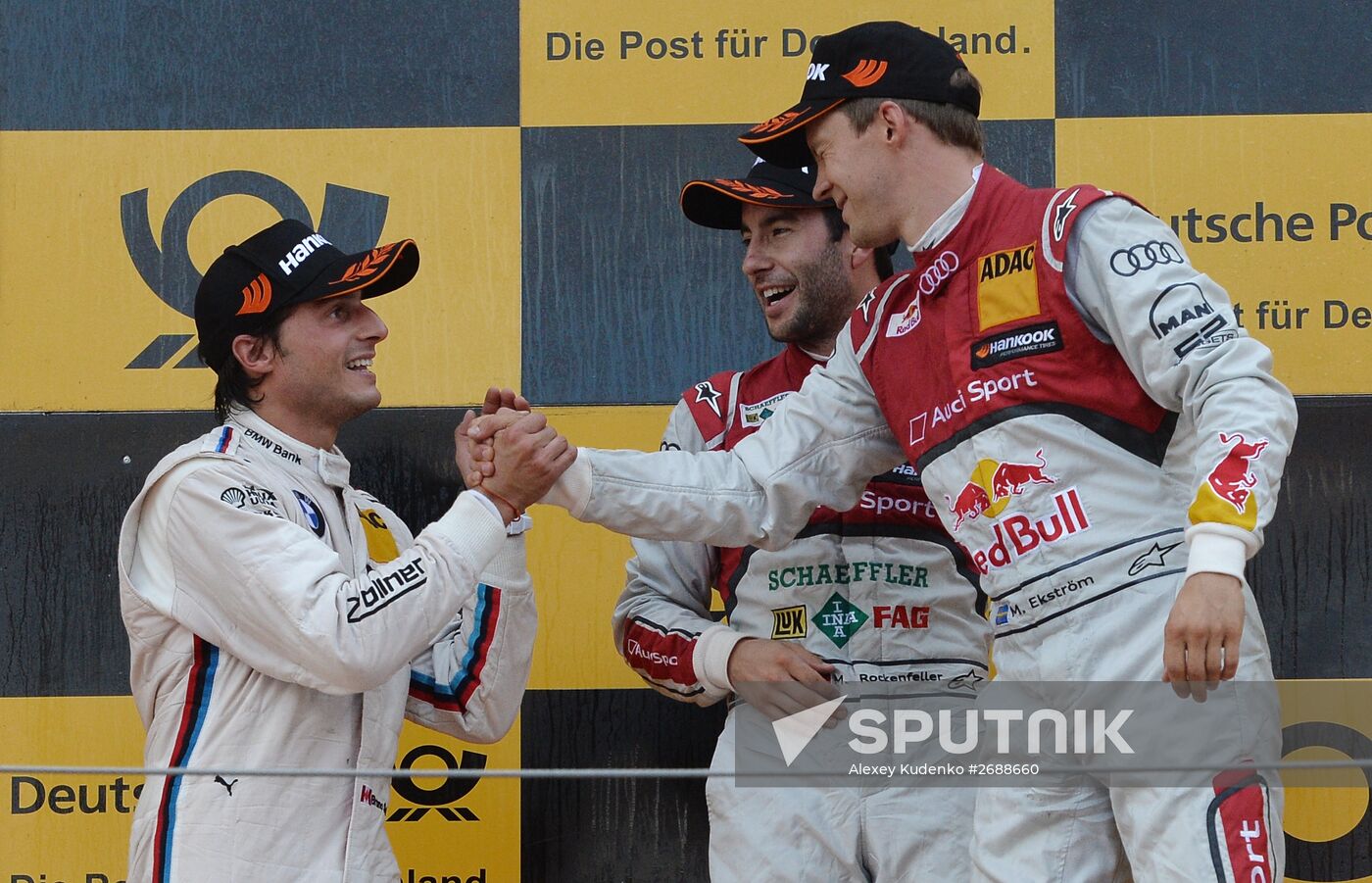 Auto racing. DTM. 6th stage. Day Three