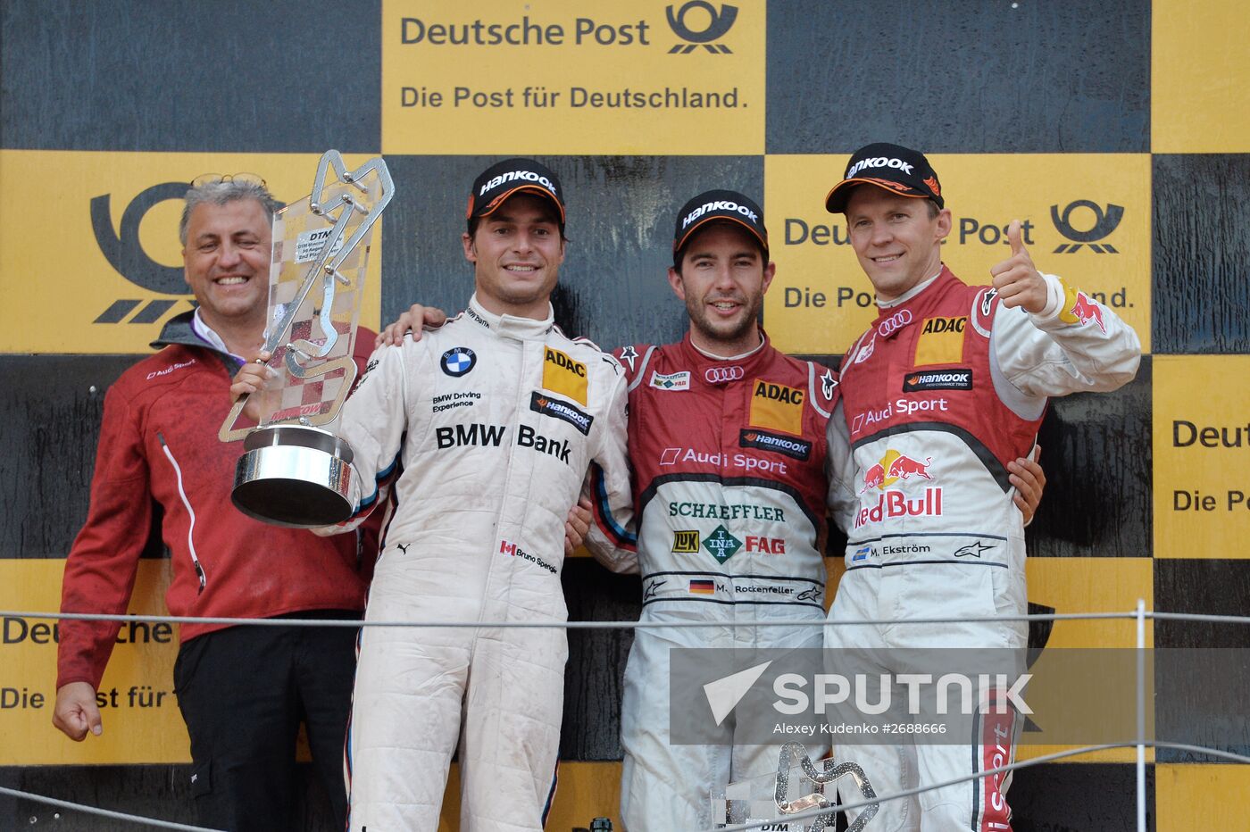 Auto racing. DTM. 6th stage. Day Three