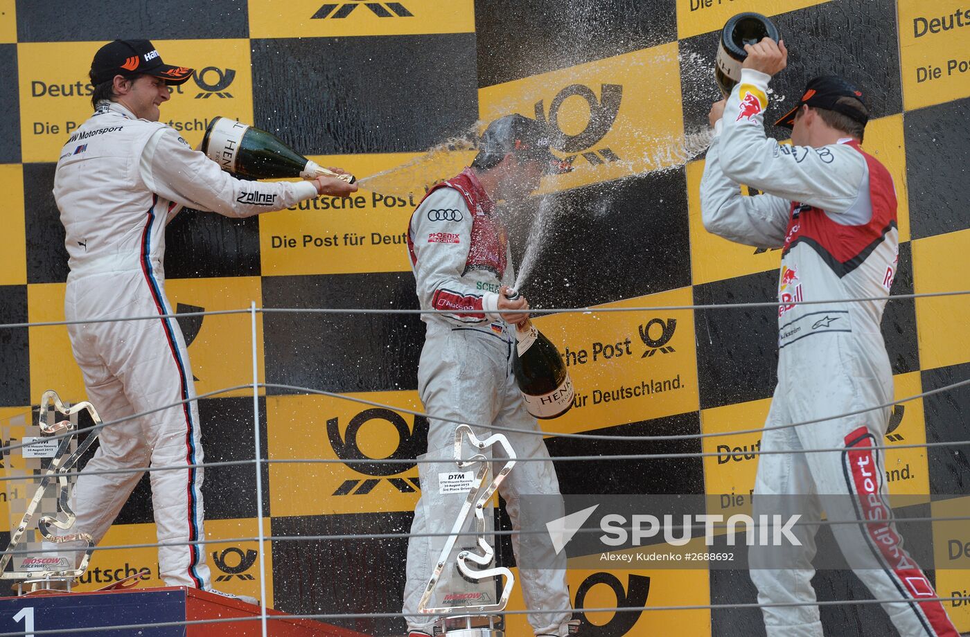 Auto racing. DTM. 6th stage. Day Three
