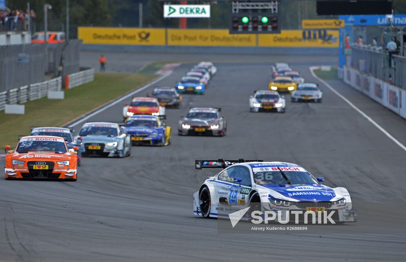 Auto racing. DTM. 6th round. Day Three