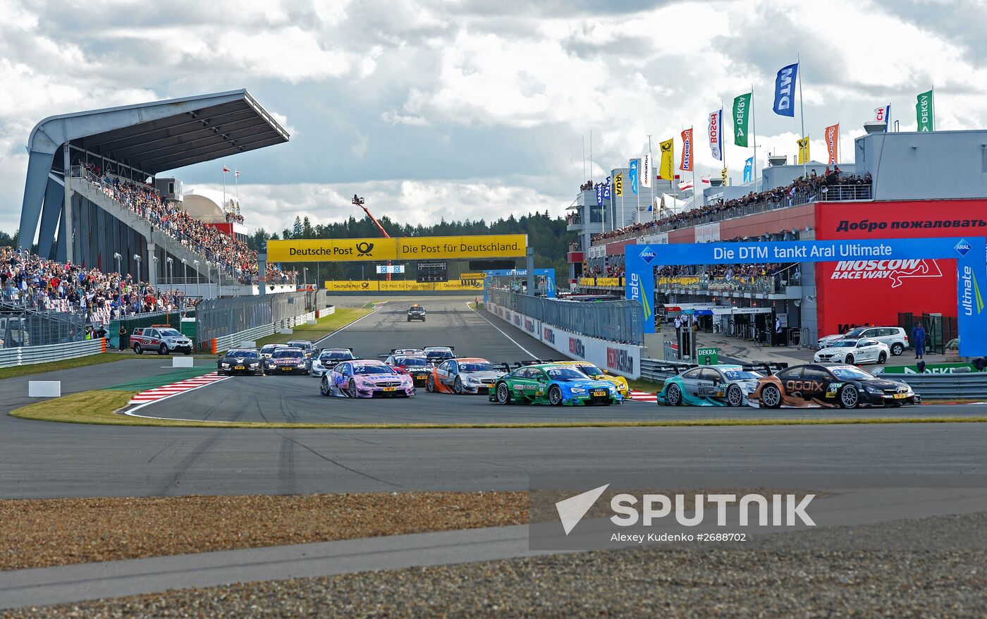 Auto racing. DTM. 6th round. Day Three
