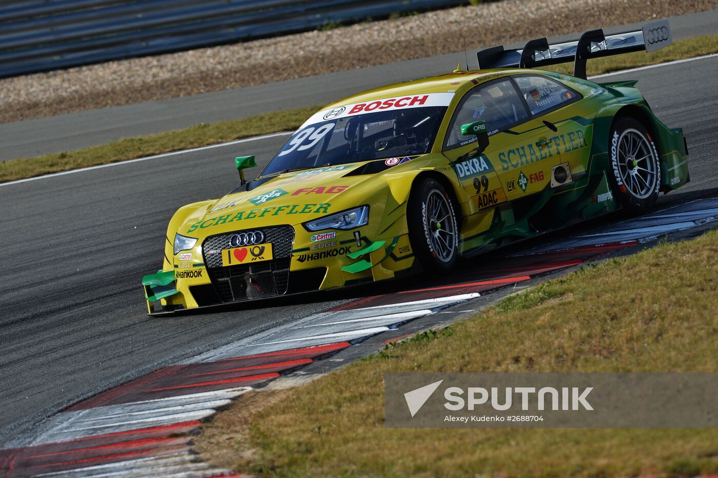 Auto racing. DTM. 6th round. Day Three