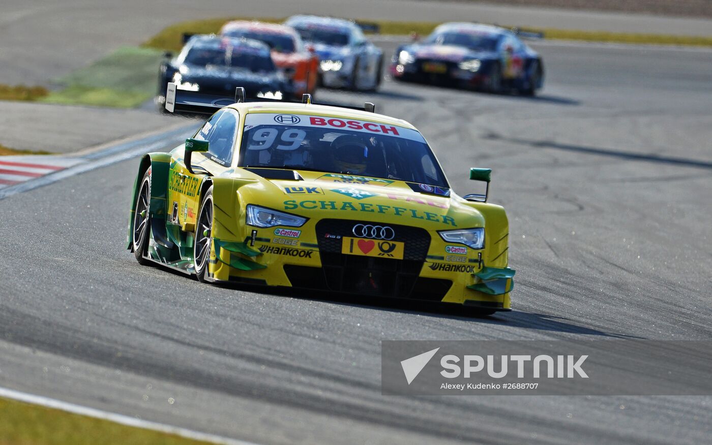 Auto racing. DTM. 6th round. Day Three