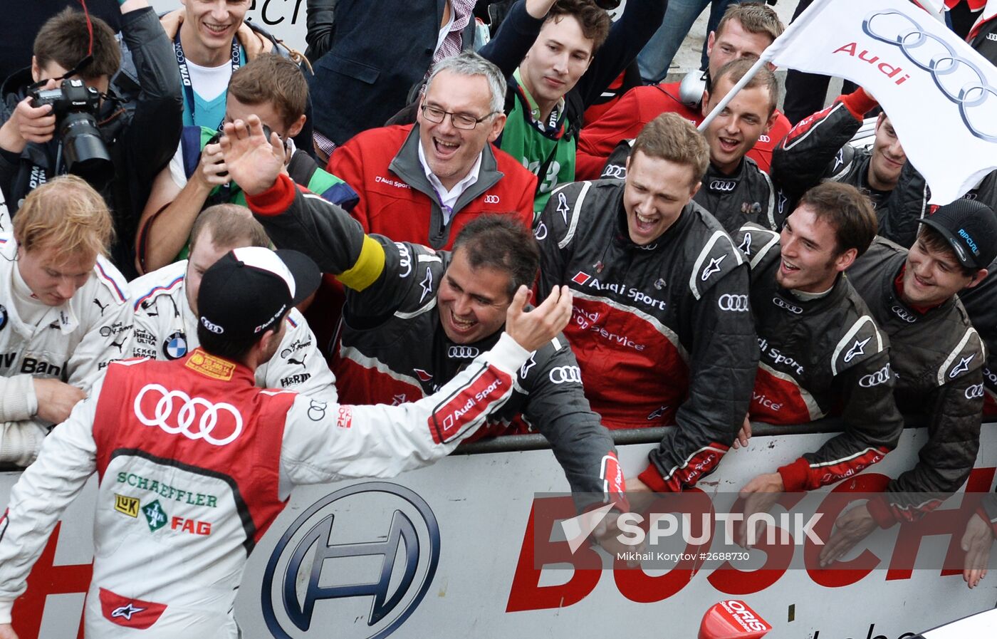 Auto racing. DTM. 6th stage. Day Three