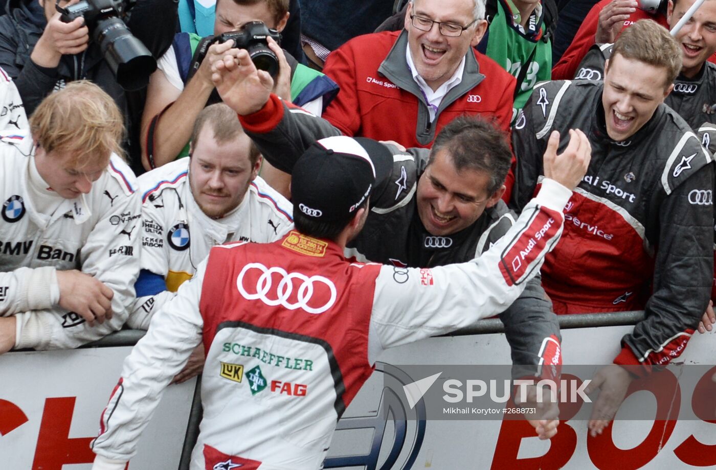 Auto racing. DTM. 6th stage. Day Three