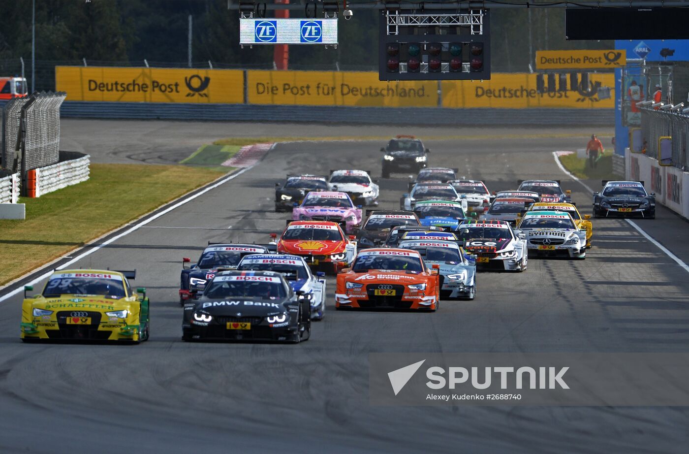Auto racing. DTM. 6th round. Day Three