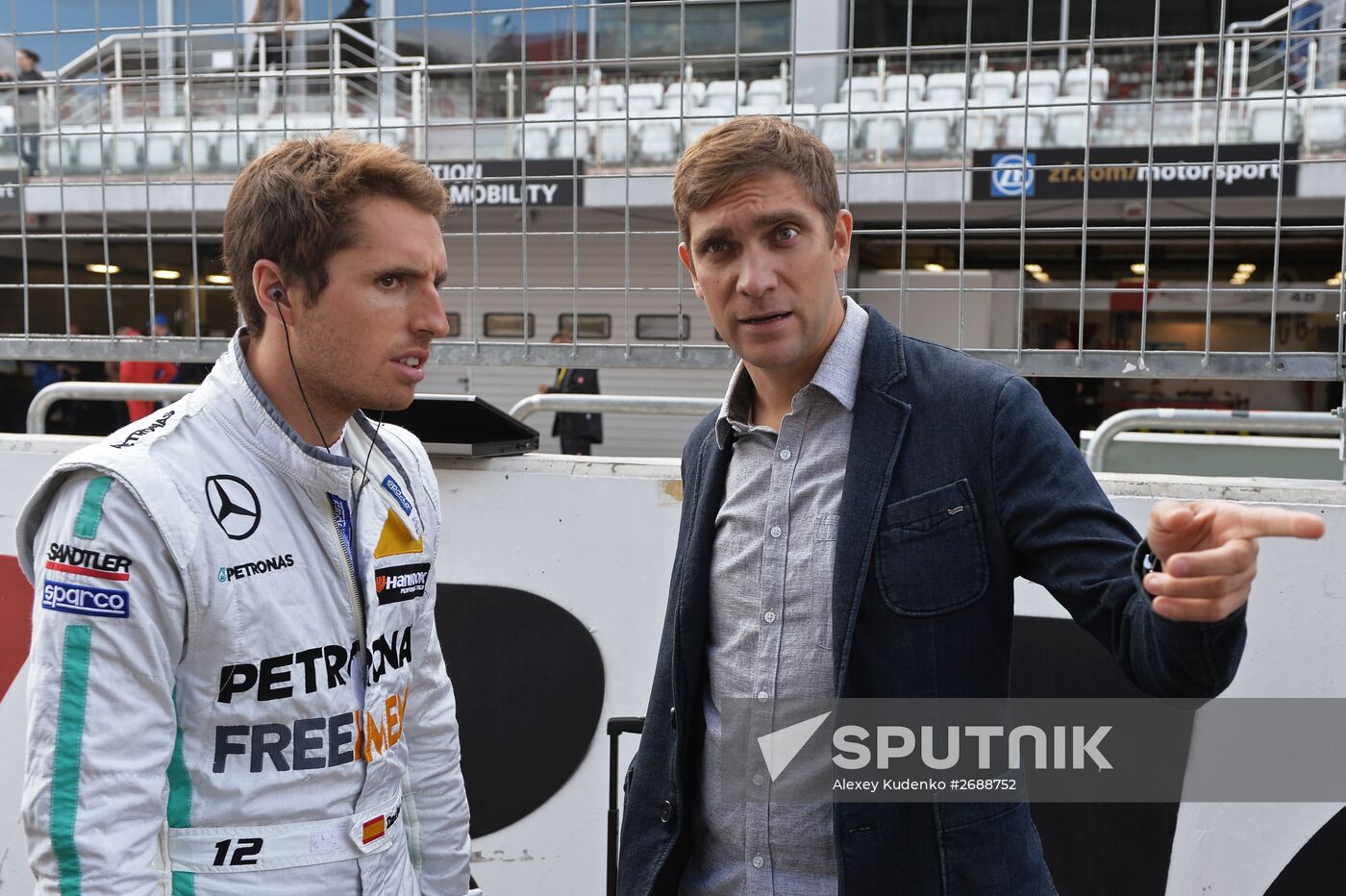 Auto racing. DTM. 6th stage. Day Three