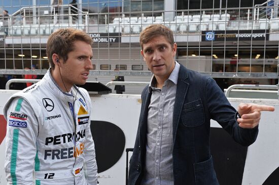 Auto racing. DTM. 6th stage. Day Three