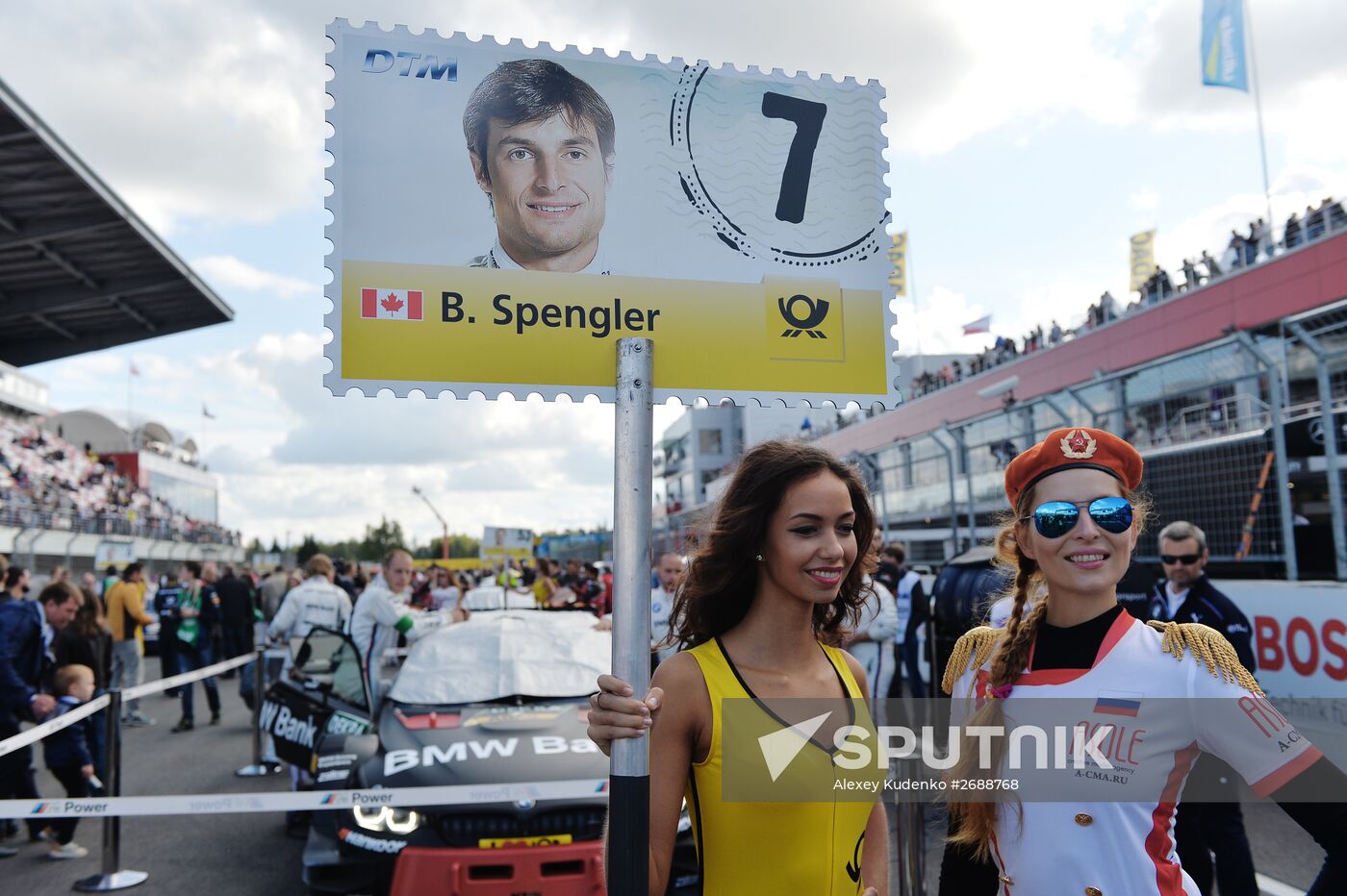 Auto racing. DTM. 6th round. Day Three
