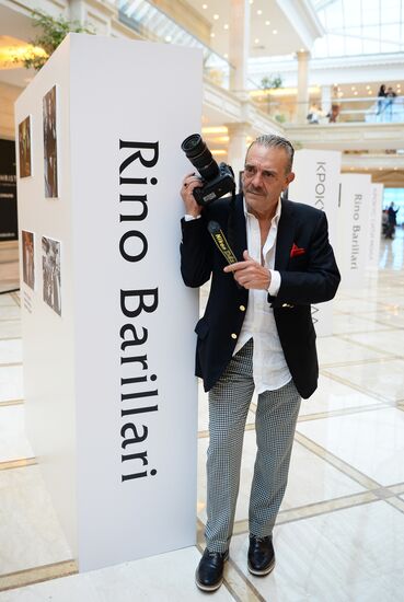 Photographer Rino Barillari and fashion historian Mara Parmegiani visit Moscow