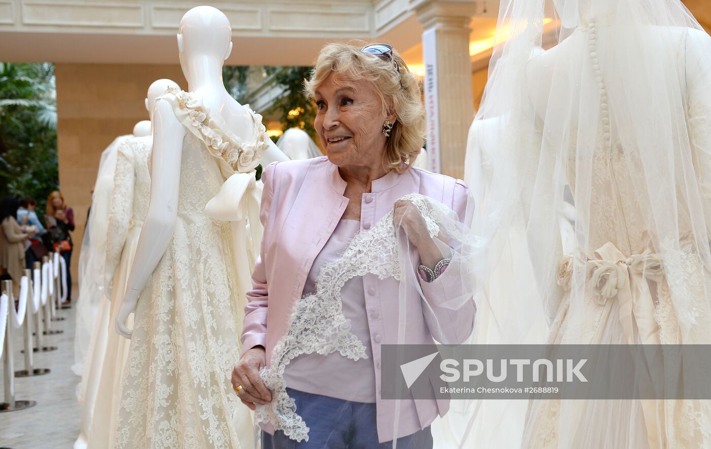 Photographer Rino Barillari and fashion historian Mara Parmegiani visit Moscow