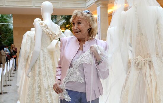 Photographer Rino Barillari and fashion historian Mara Parmegiani visit Moscow