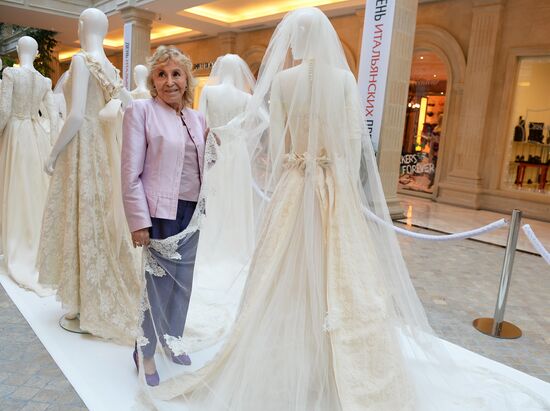 Photographer Rino Barillari and fashion historian Mara Parmegiani visit Moscow