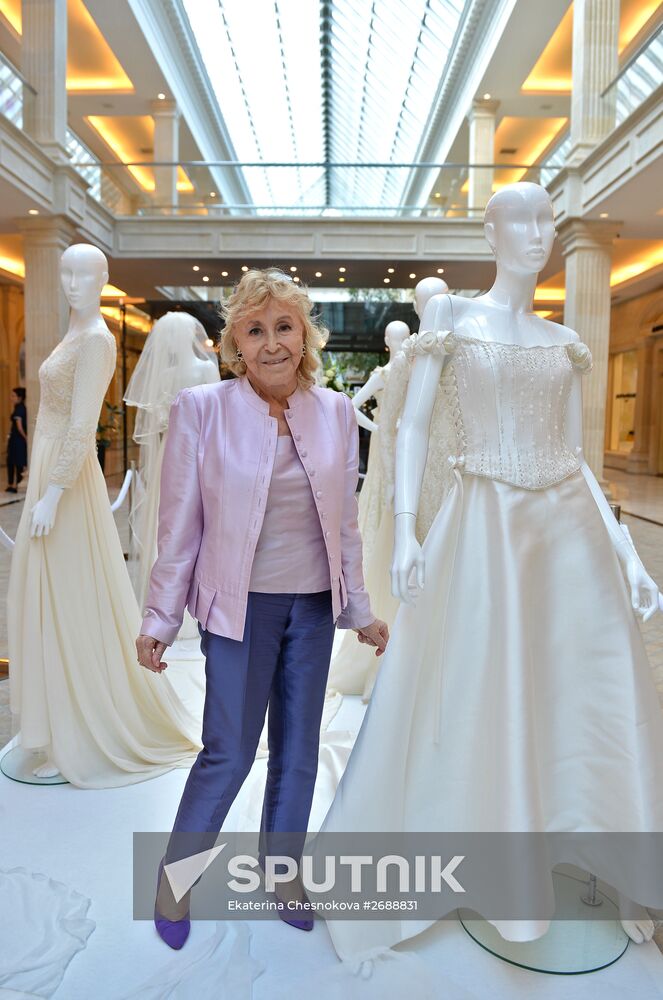 Photographer Rino Barillari and fashion historian Mara Parmegiani visit Moscow