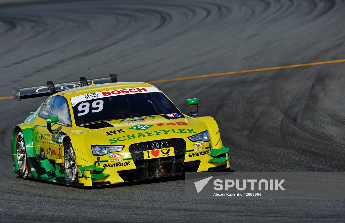 Auto racing. DTM. 6th round. Day Three