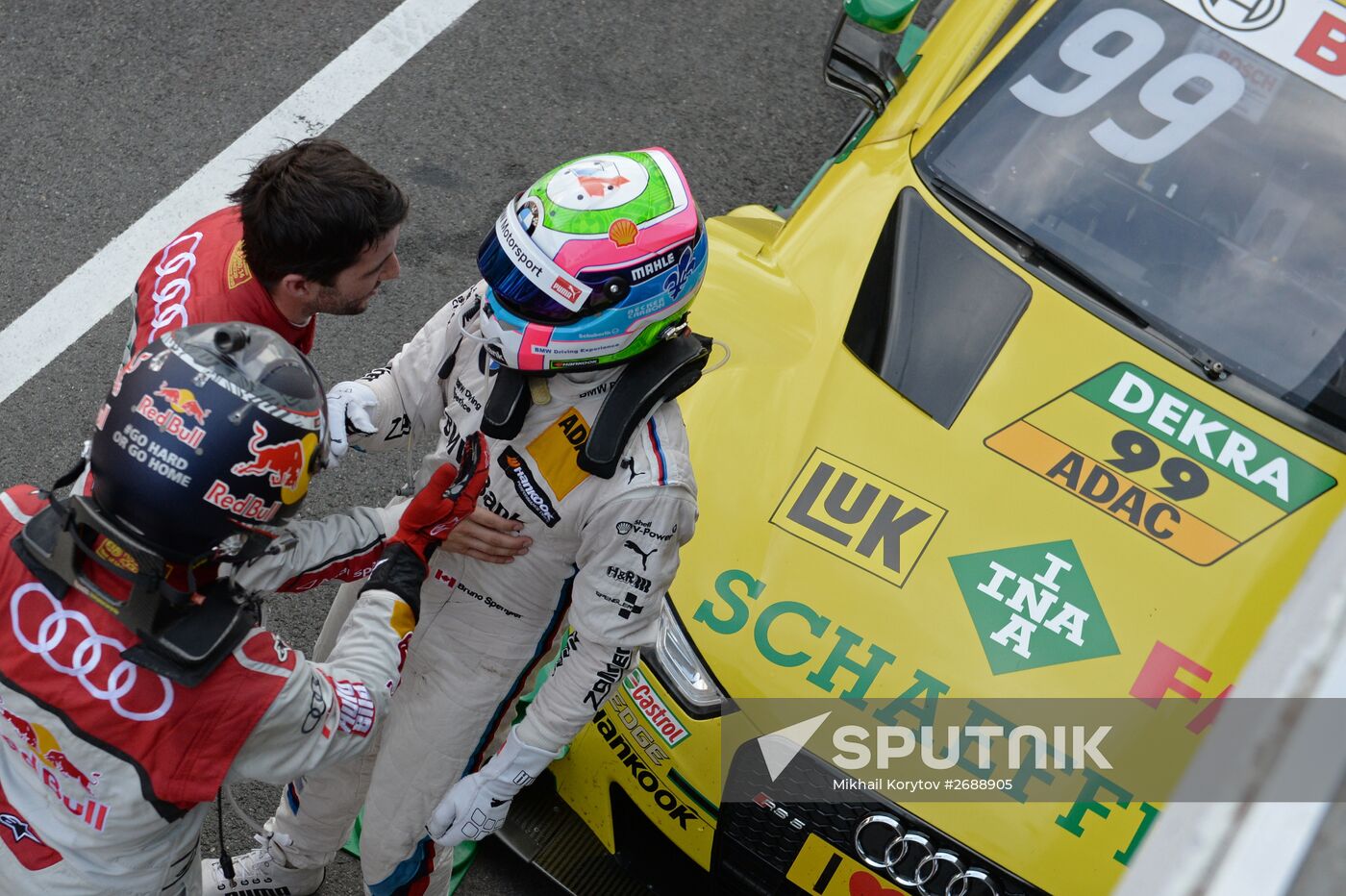 Auto racing. DTM. 6th round. Day Three
