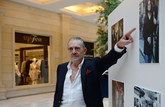 Photographer Rino Barillari and fashion historian Mara Parmegiani visit Moscow