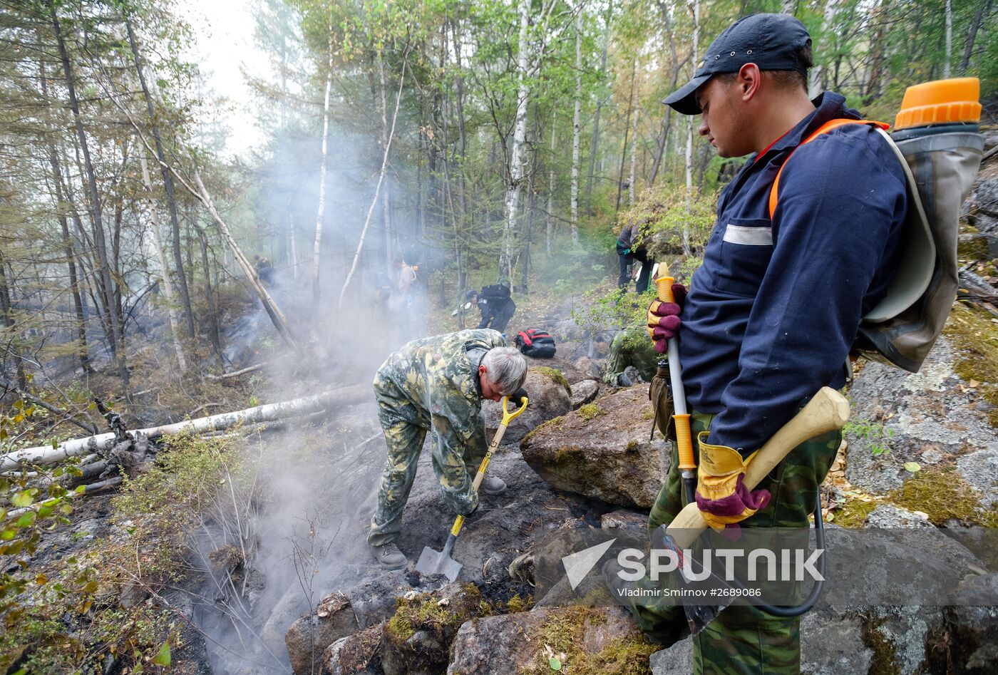 Wildfires put out in Irkutsk region