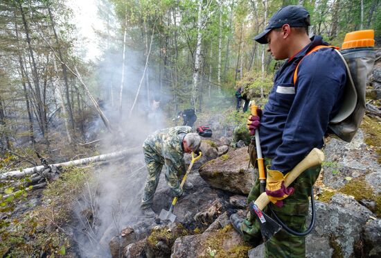 Wildfires put out in Irkutsk region